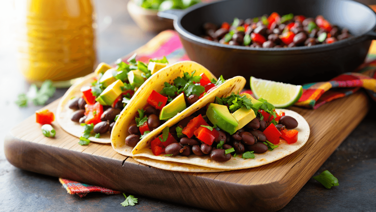 Recette de tacos végétariens
