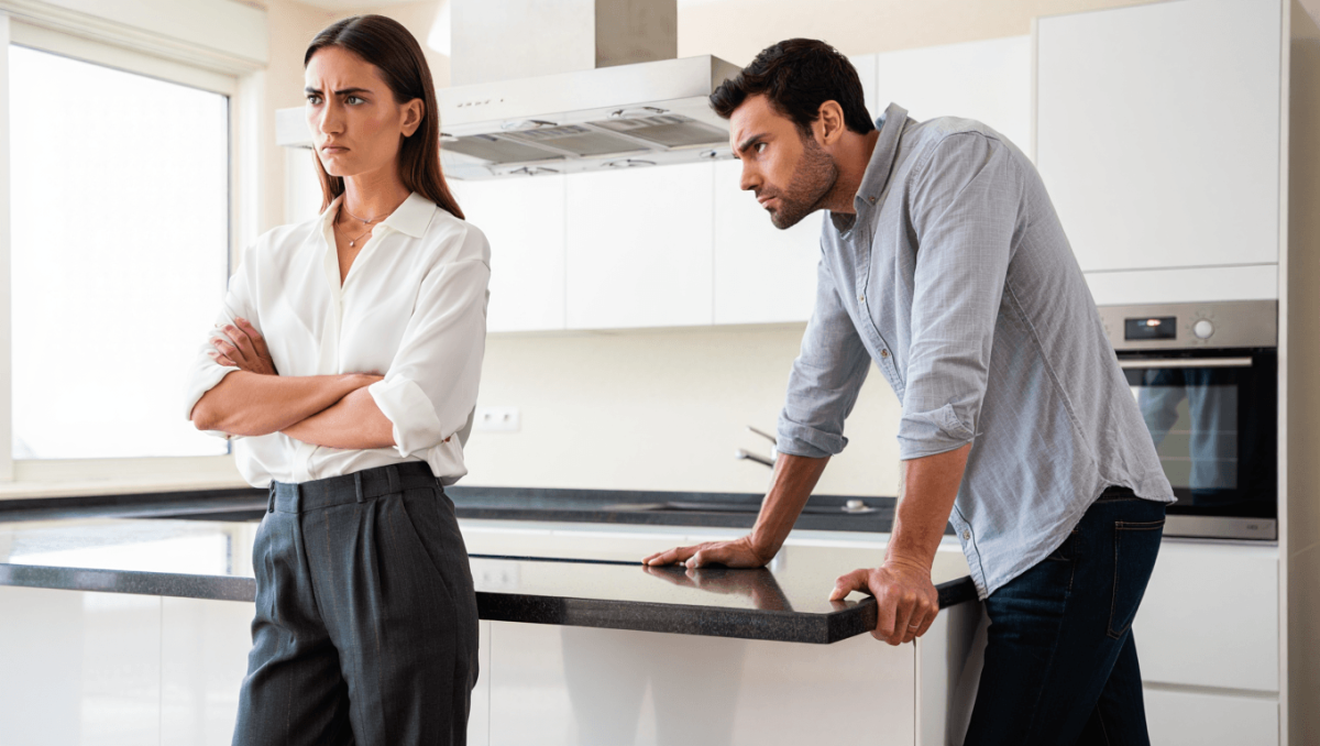 A couple improving their relationship in midlife.