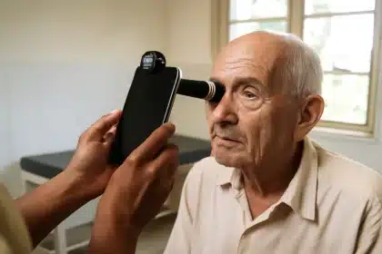 Comment un smartphone permet-il de dépister la cataracte à distance ?