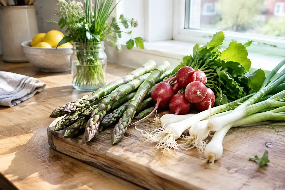 Comment cuisiner les légumes de printemps en 10 recettes faciles ?